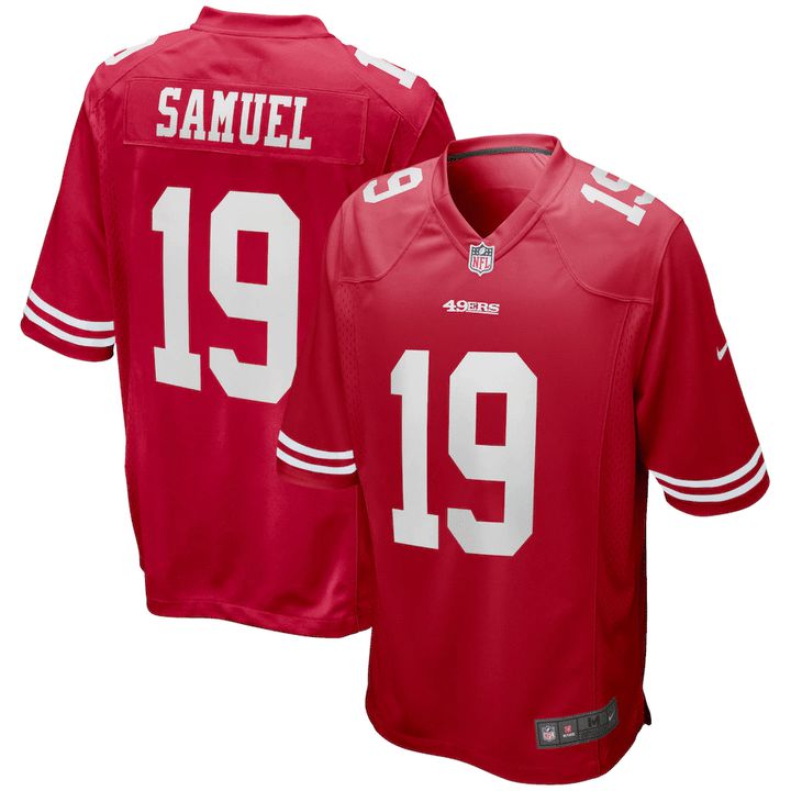Men San Francisco 49ers #19 Deebo Samuel Nike Red Player Game NFL Jersey->san francisco 49ers->NFL Jersey